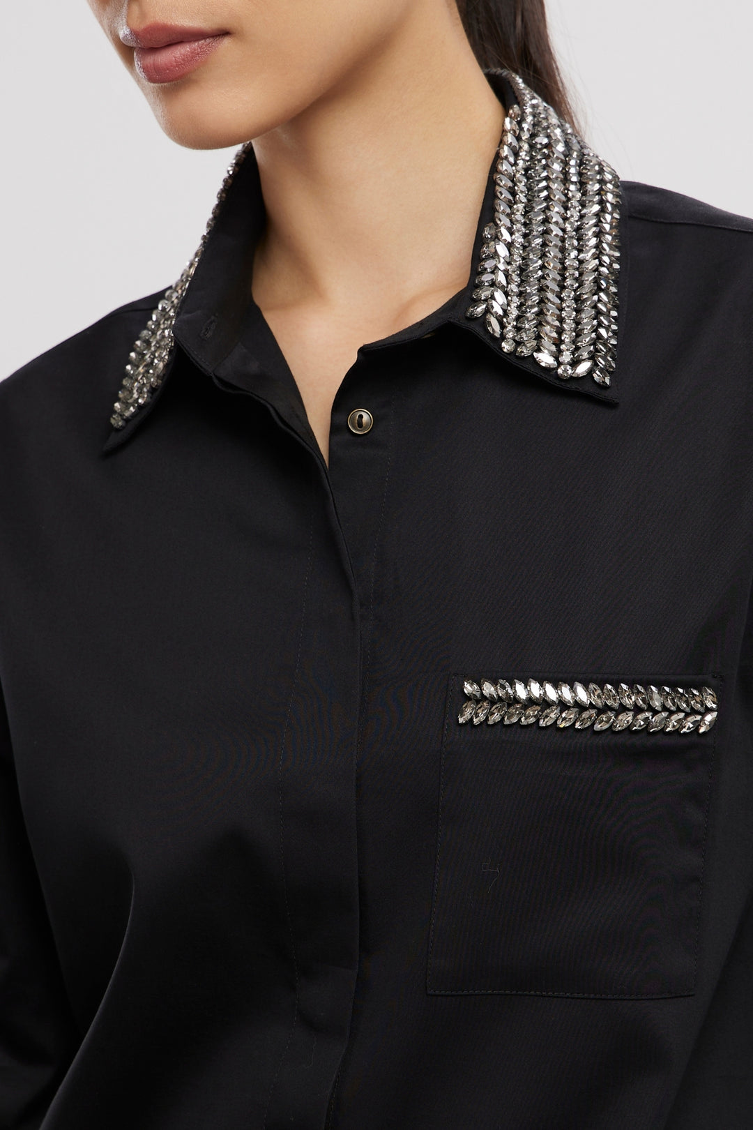 Black Diamond Etoile Shirt - PALLAVI SWADI  