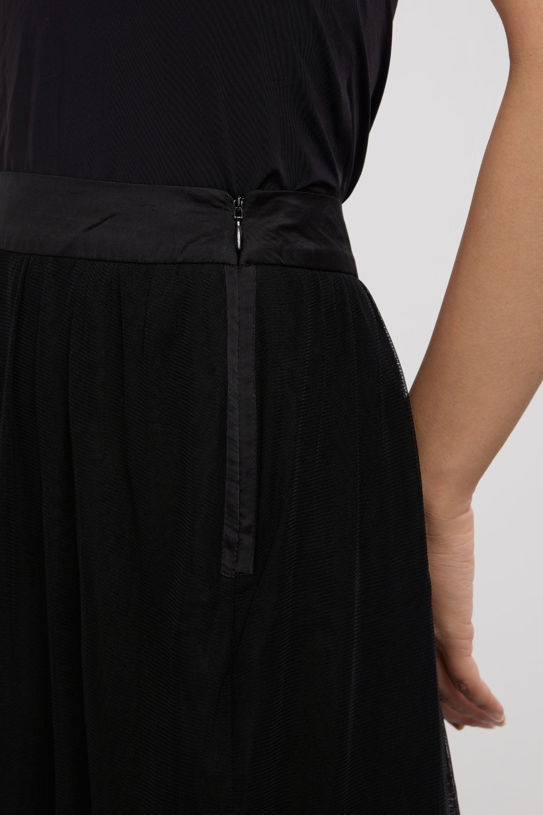 BLACK SWAROVSKI CROP JACKET - PALLAVI SWADI  