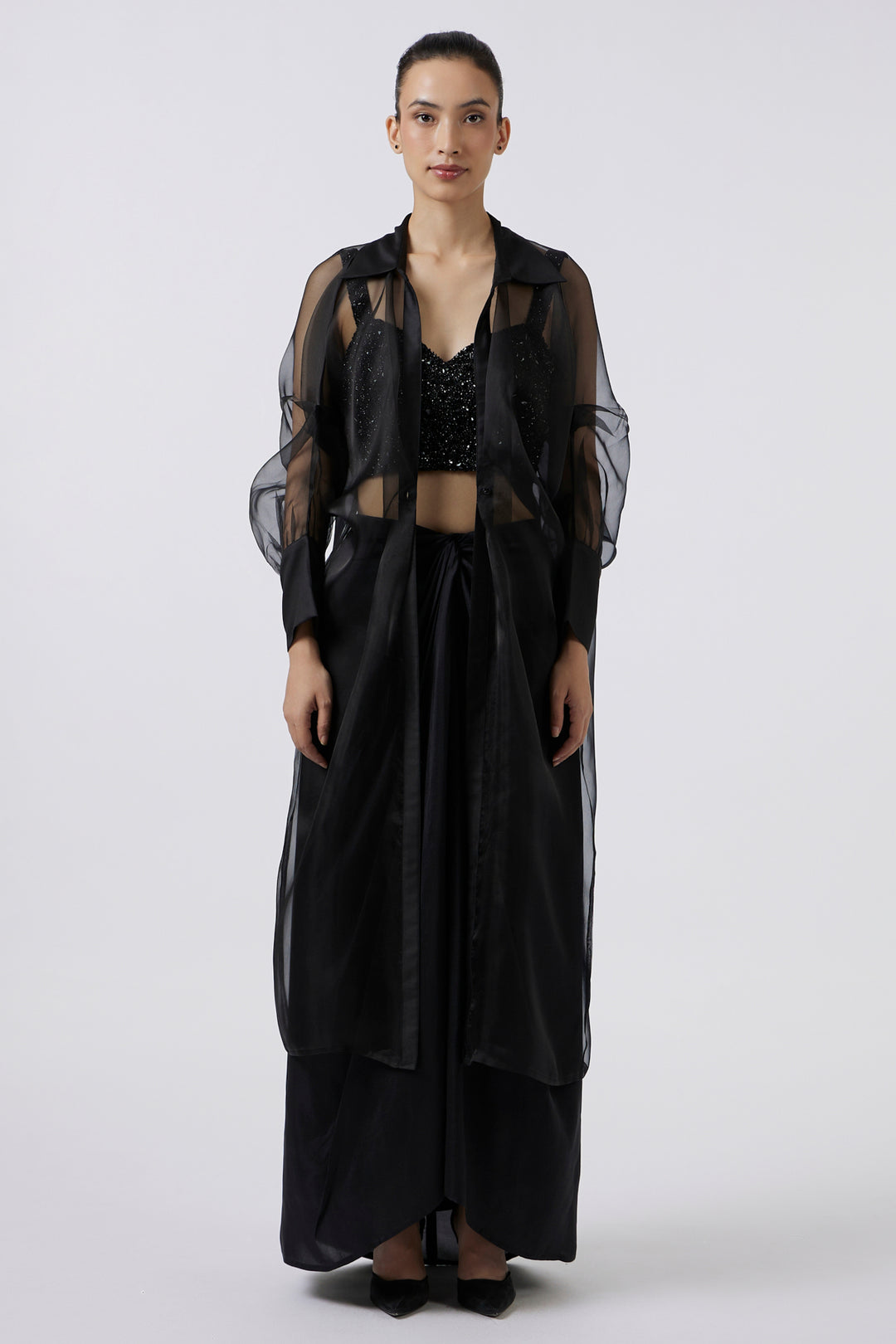 Organza Black Jacket