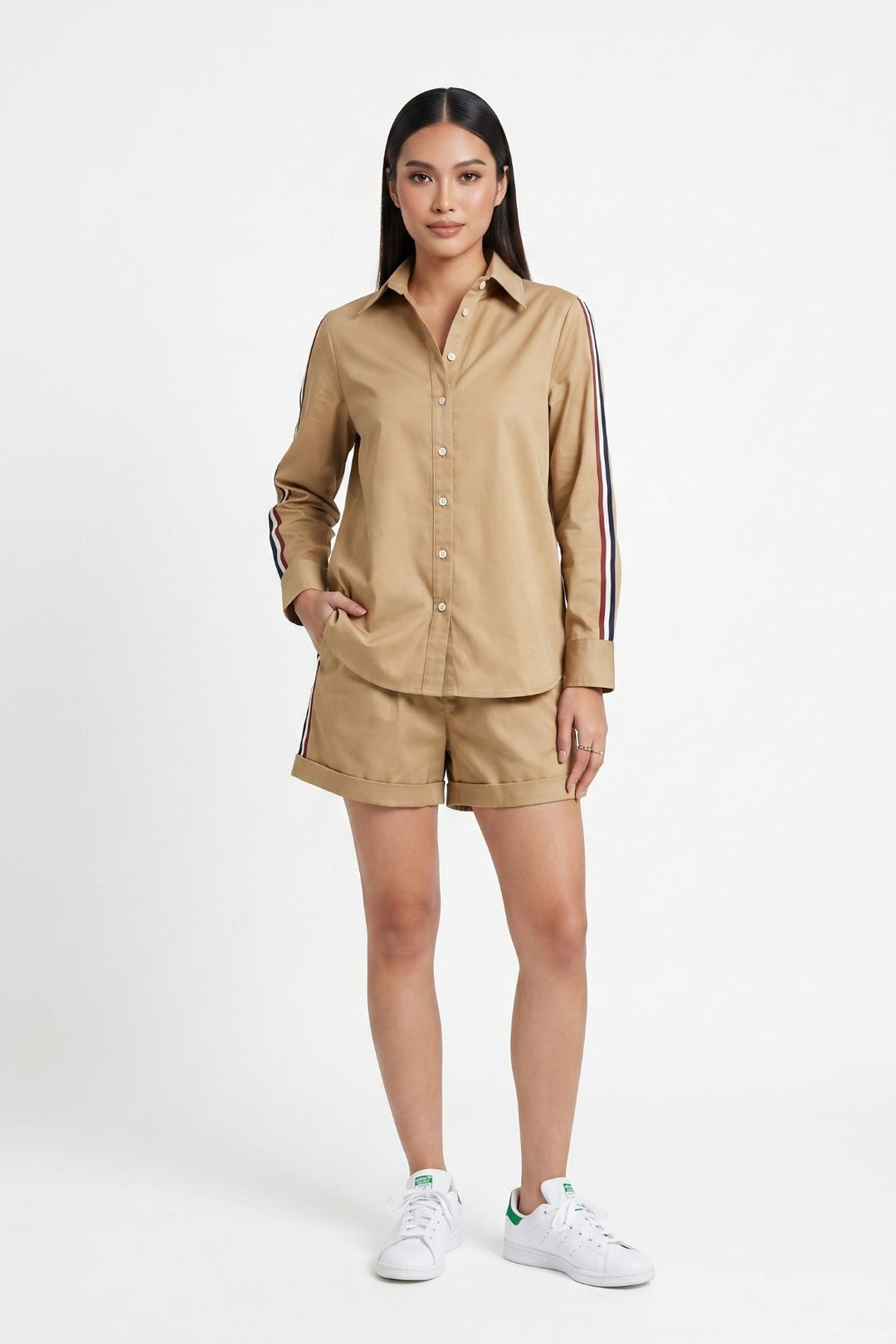Sand Ribbon Short Set