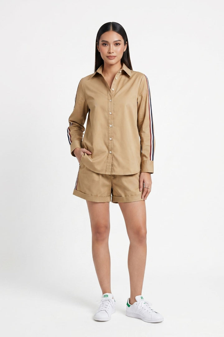Sand Ribbon Short Set