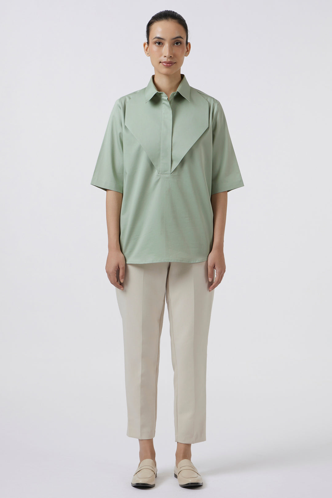 ARCHITECT BIB PISTACHIO SHIRT