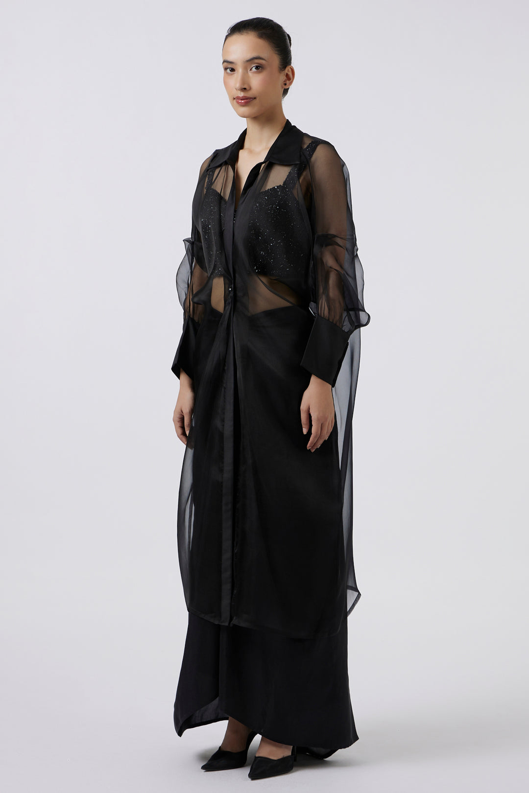 Organza Black Jacket