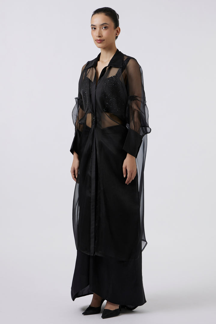 Organza Black Jacket