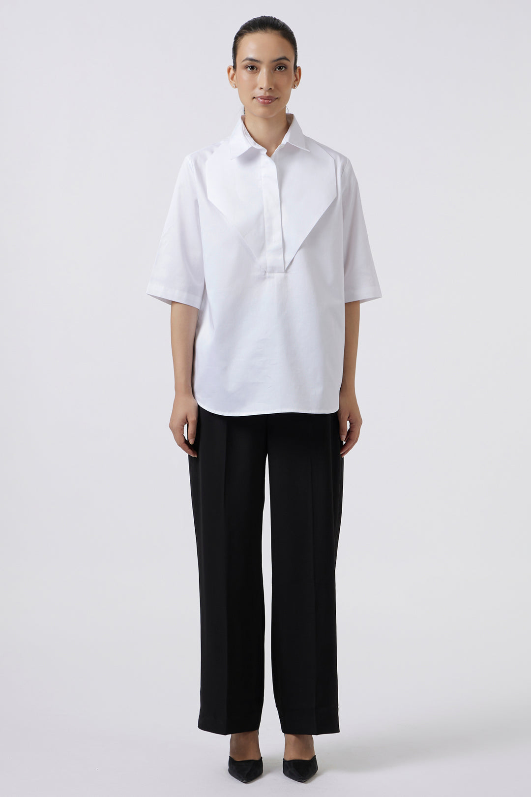 ARCHITECT BIB WHITE SHIRT