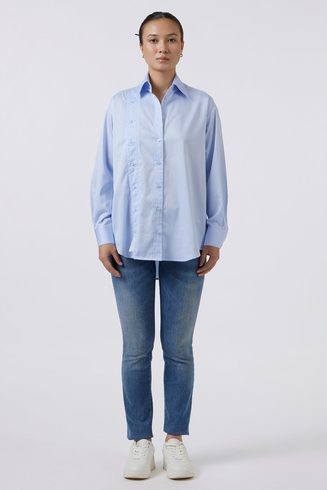 LINEAR BLUE SHIRT