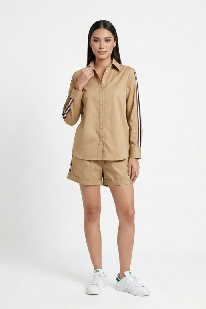 Sand Ribbon Short Set