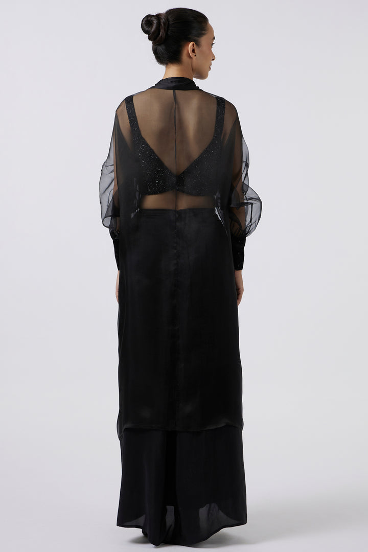 Organza Black Jacket