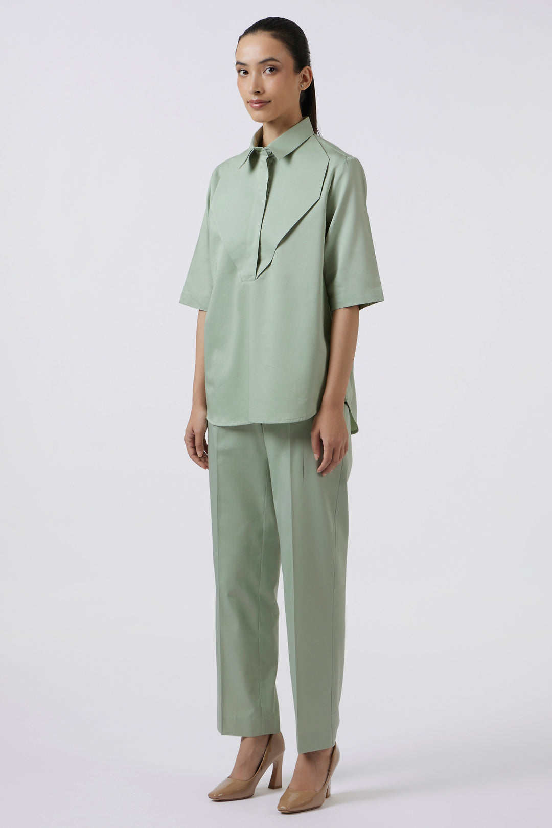 ARCHITECT BIB PISTACHIO SET