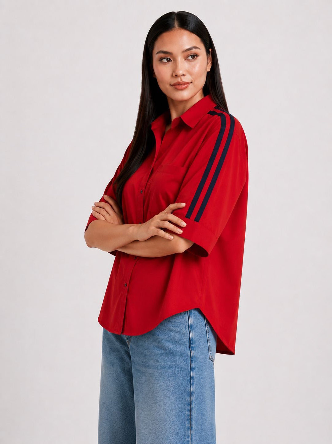 Red Ribbon Shirt