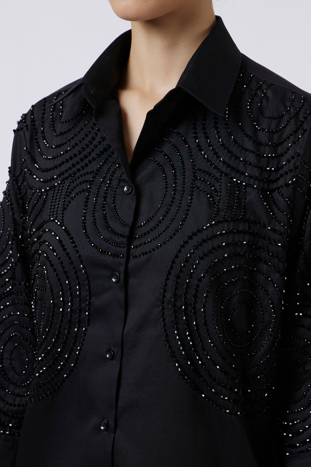 Celeste Black Shirt