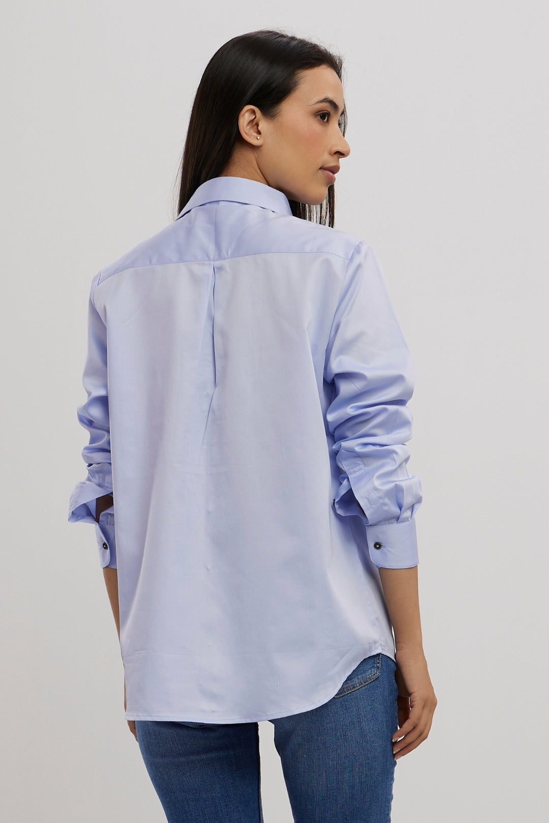 Diana Penty Sky Blue Heart Shirt - PALLAVI SWADI  