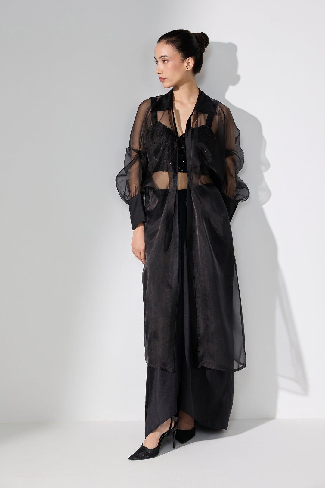Organza Black Jacket