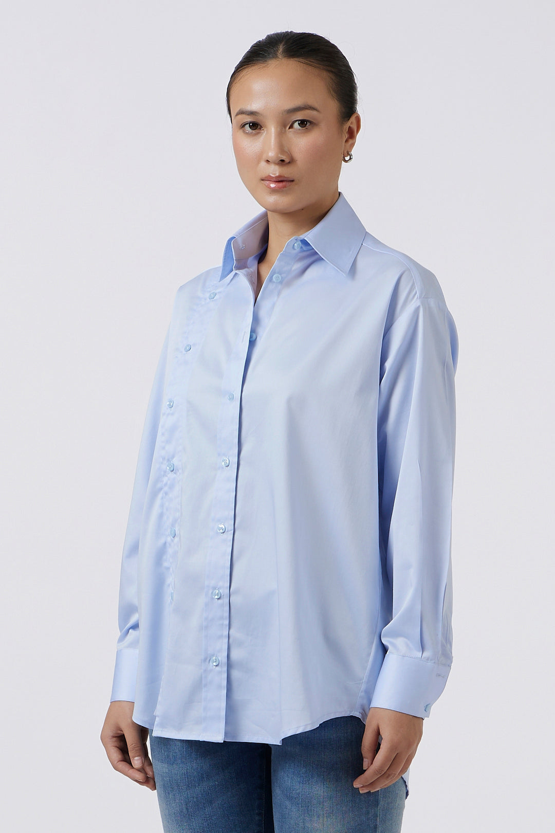 LINEAR BLUE SHIRT