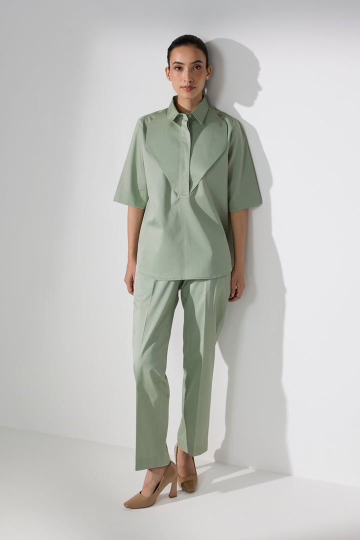 Architect Bib Pistachio Set