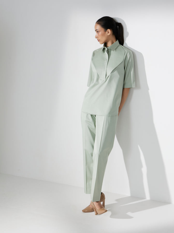 Architect Bib Pistachio Set