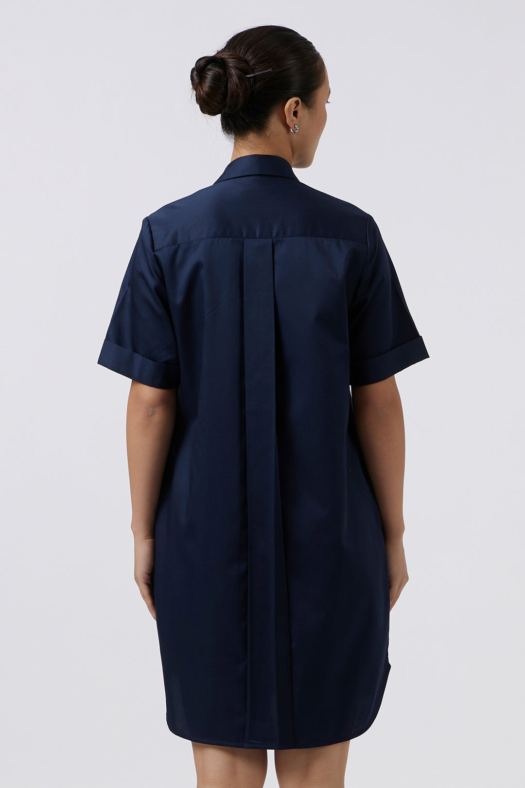 NAVY SHORT RELAXED DRESS