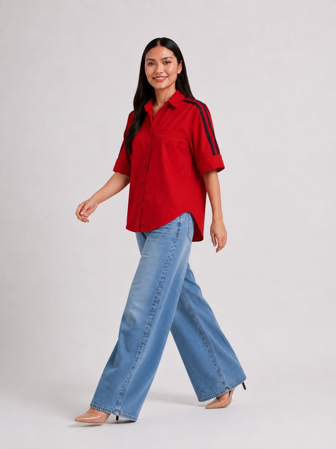 Red Ribbon Shirt