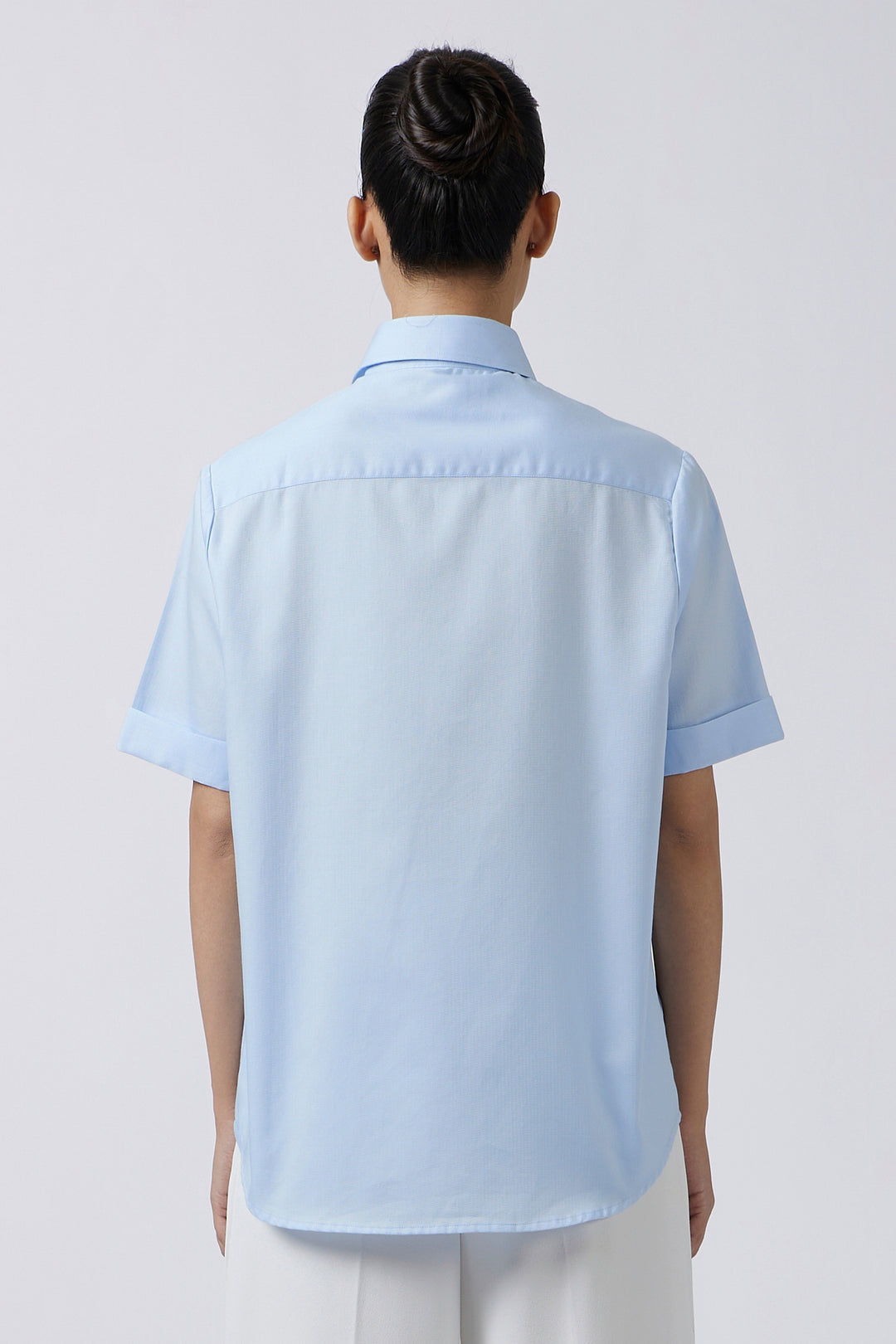 PEARL BLOSSOM POWDER BLUE SHIRT