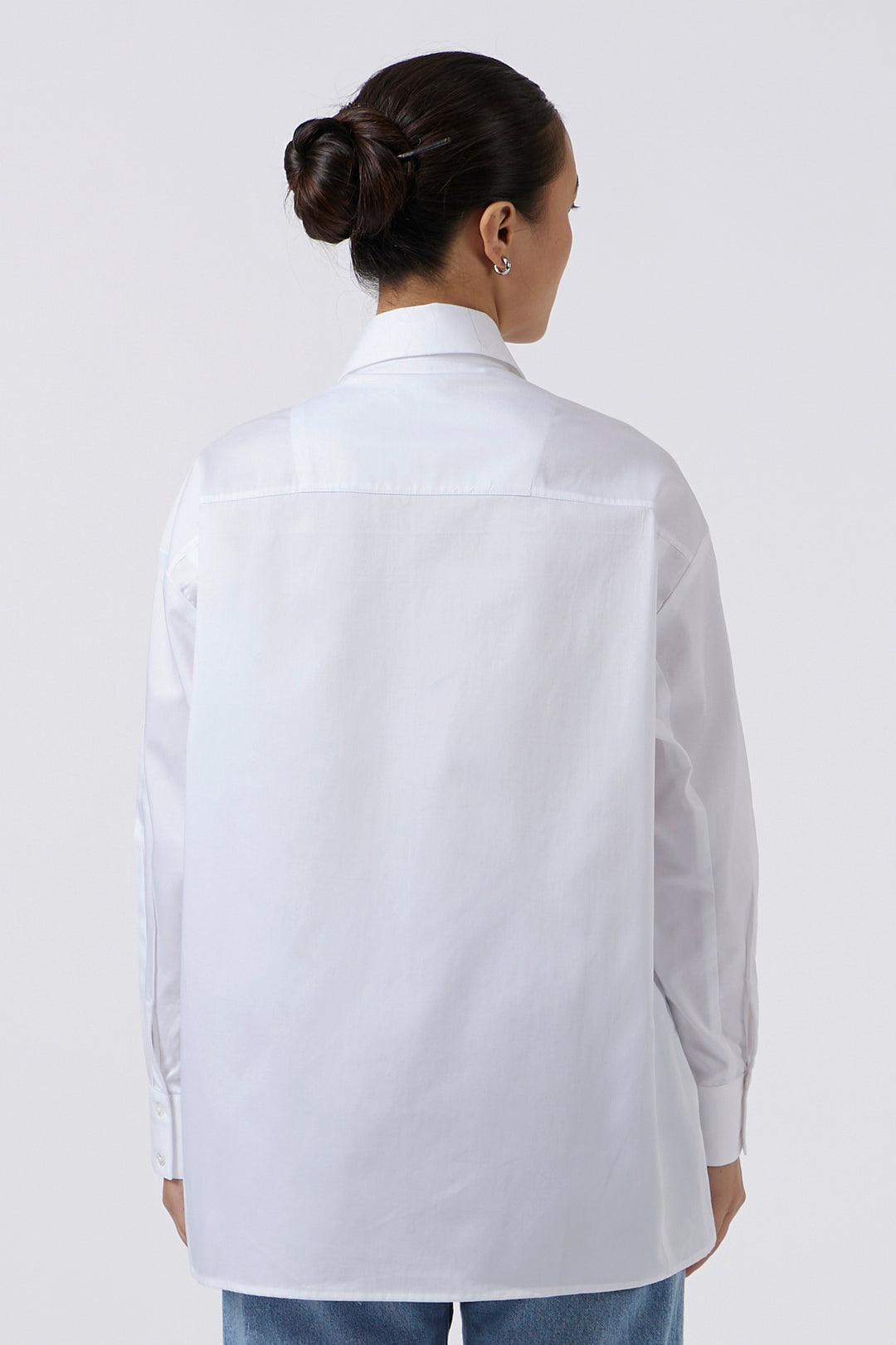 WHITE SYMMETRY SHIRT