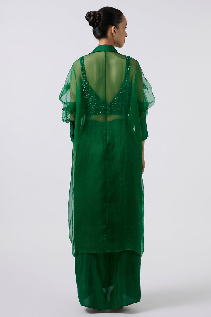 Organza Emerald Jacket