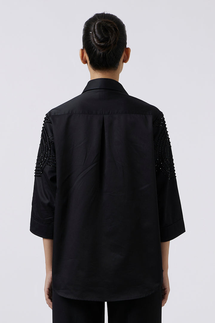 Celeste Black Shirt