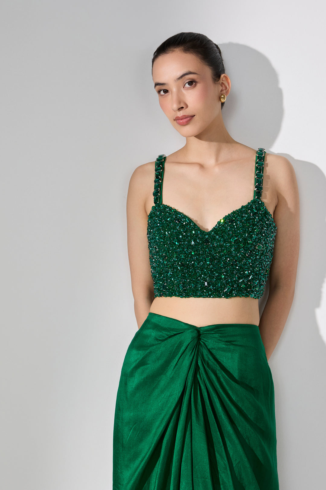 Celestial Emerald Bustier