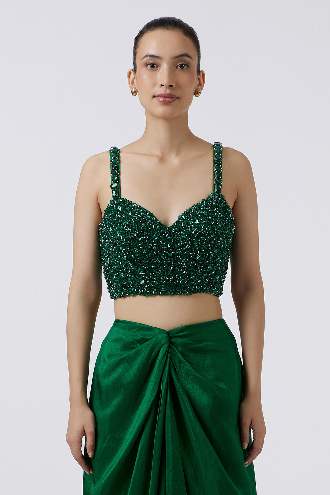 Celestial Emerald Bustier