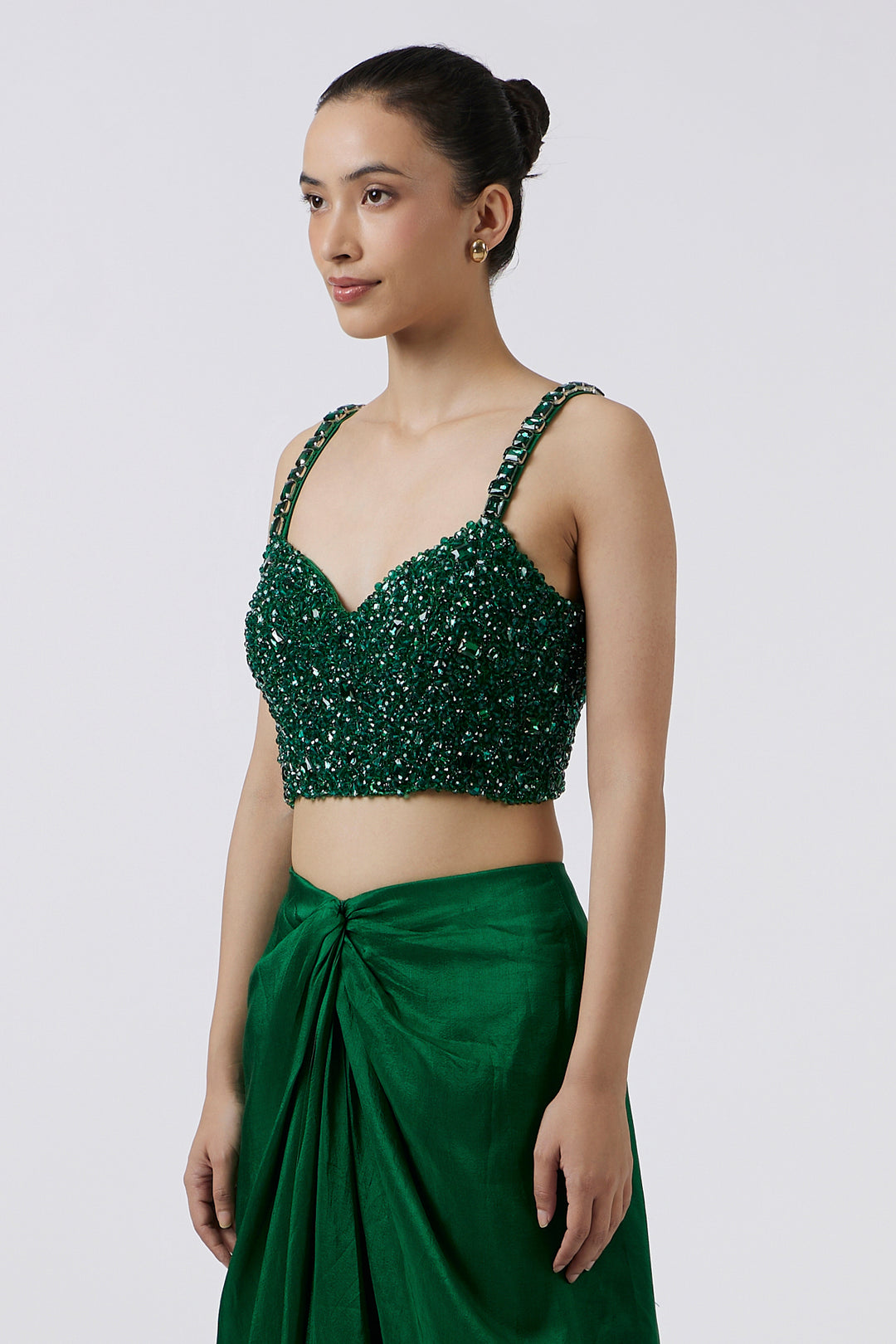 Celestial Emerald Bustier