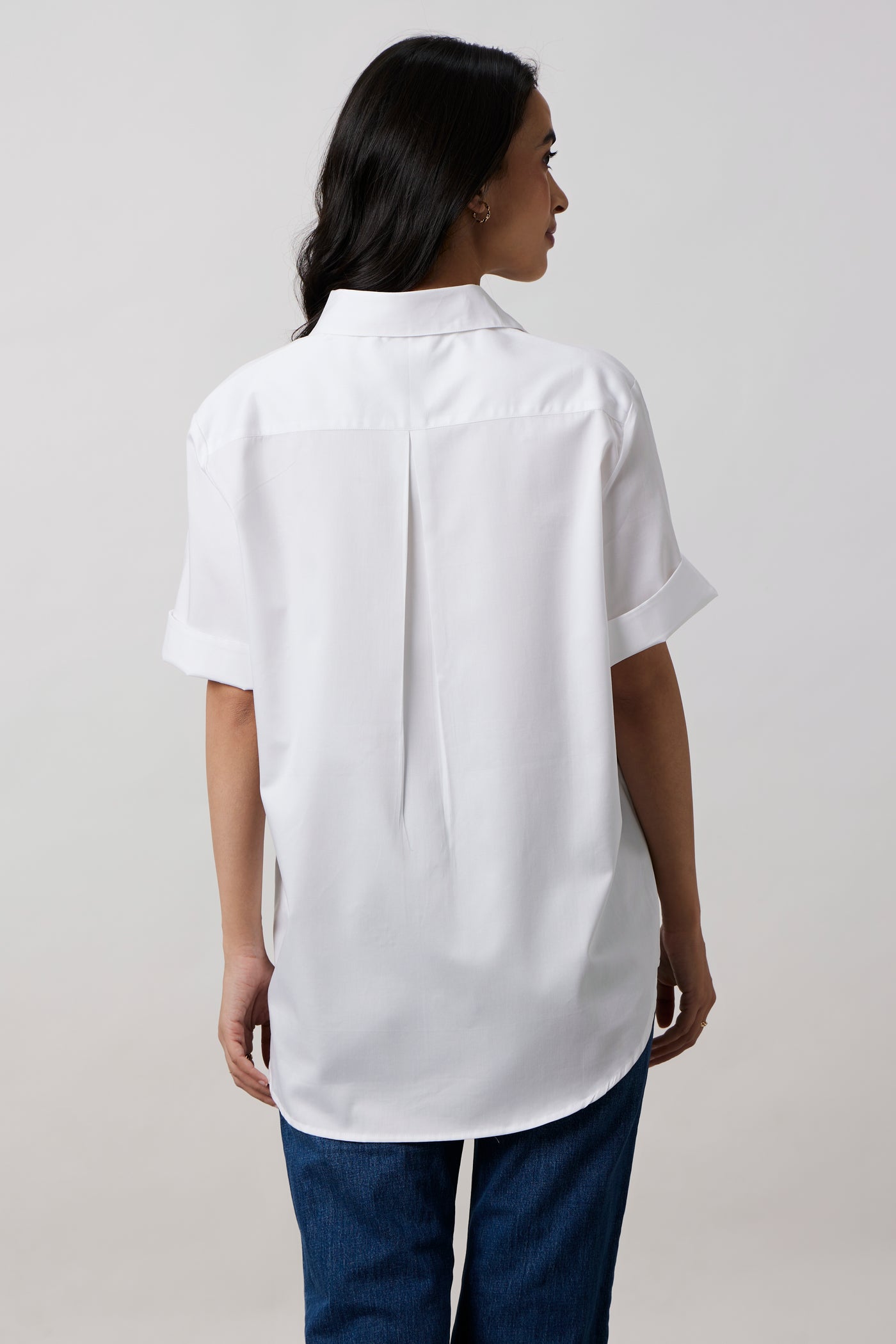 White L'amour Embroidered Shirt