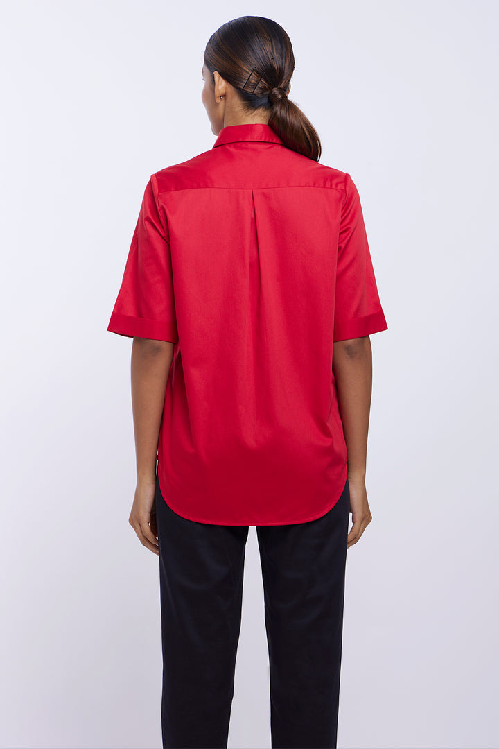 PLV Garden Red Butterfly Shirt