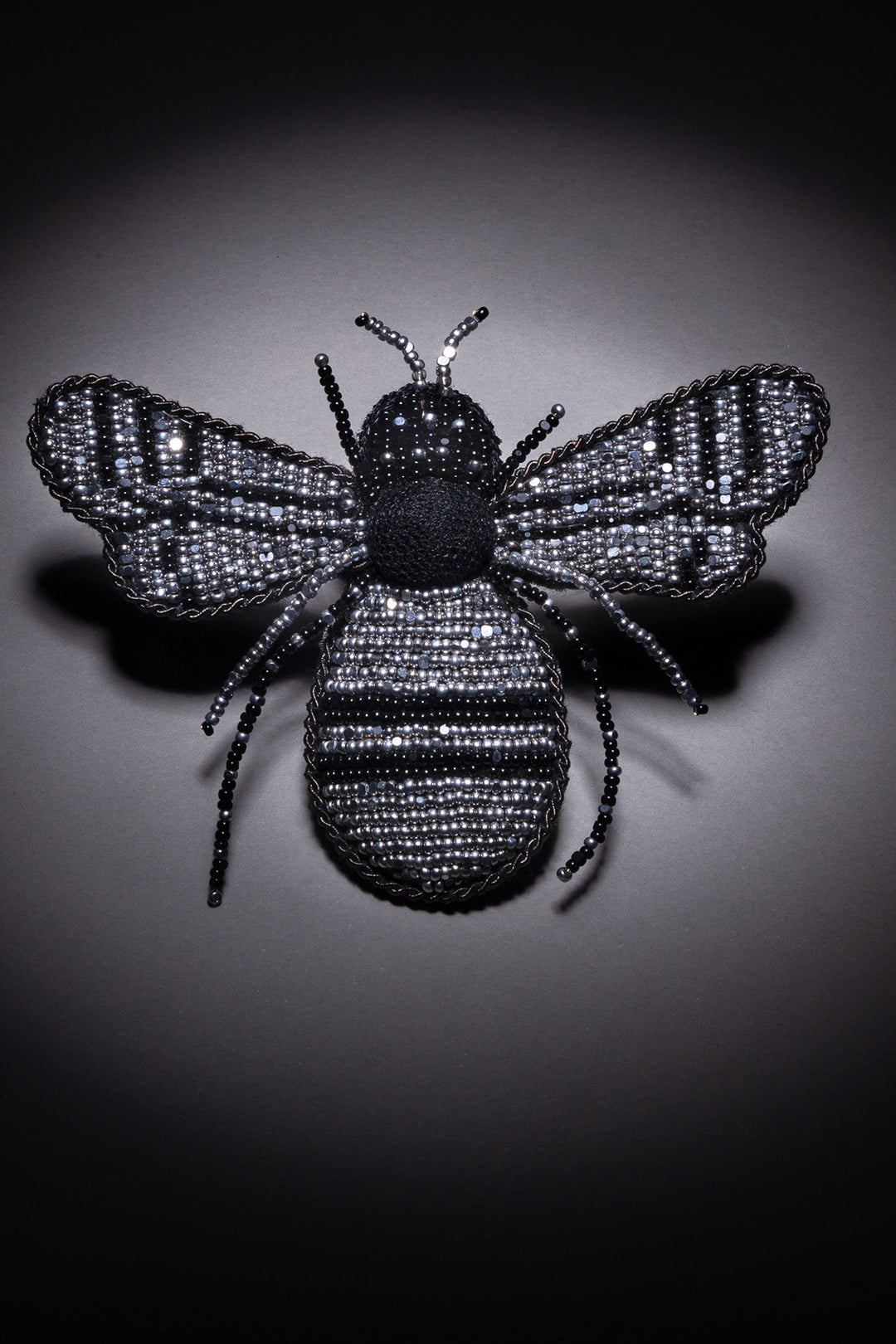 Black Beetle Brooch