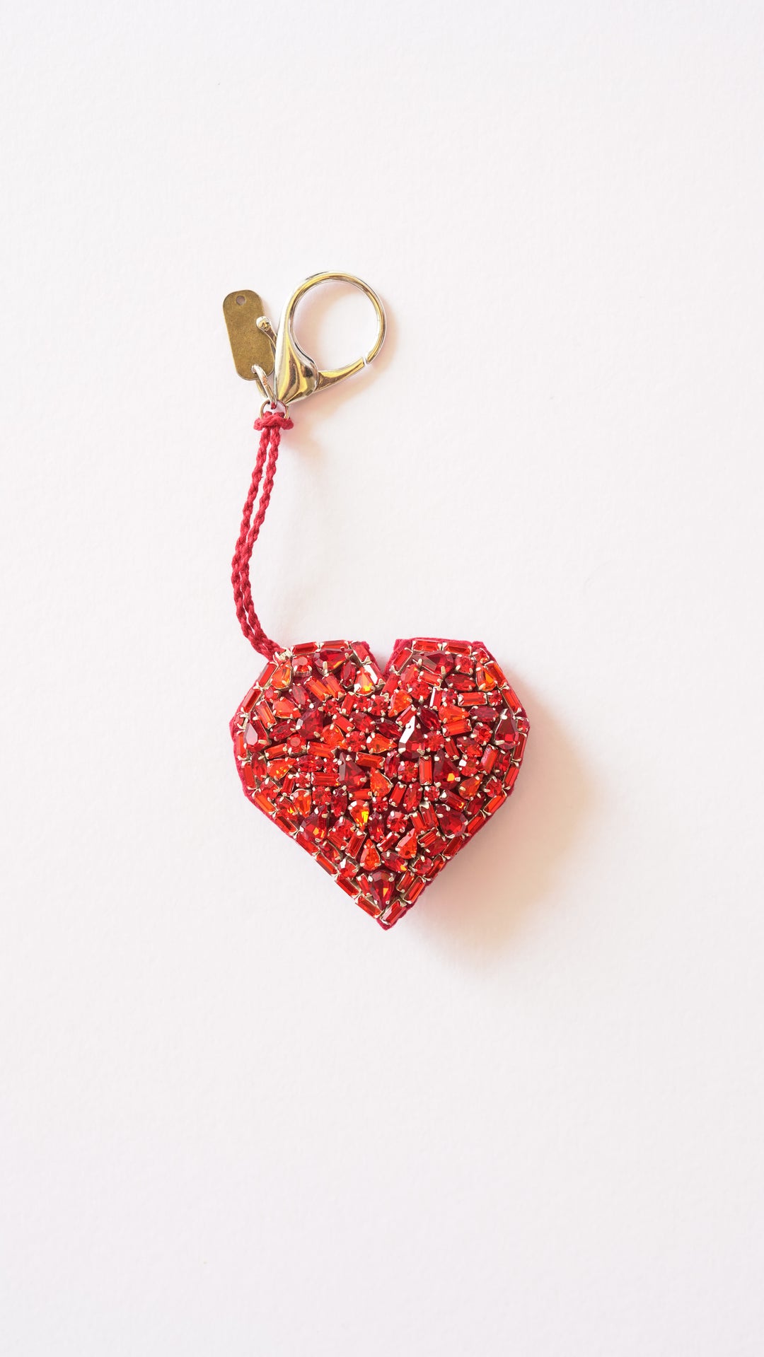 Bestie Swarvoski Big  Heart Charm