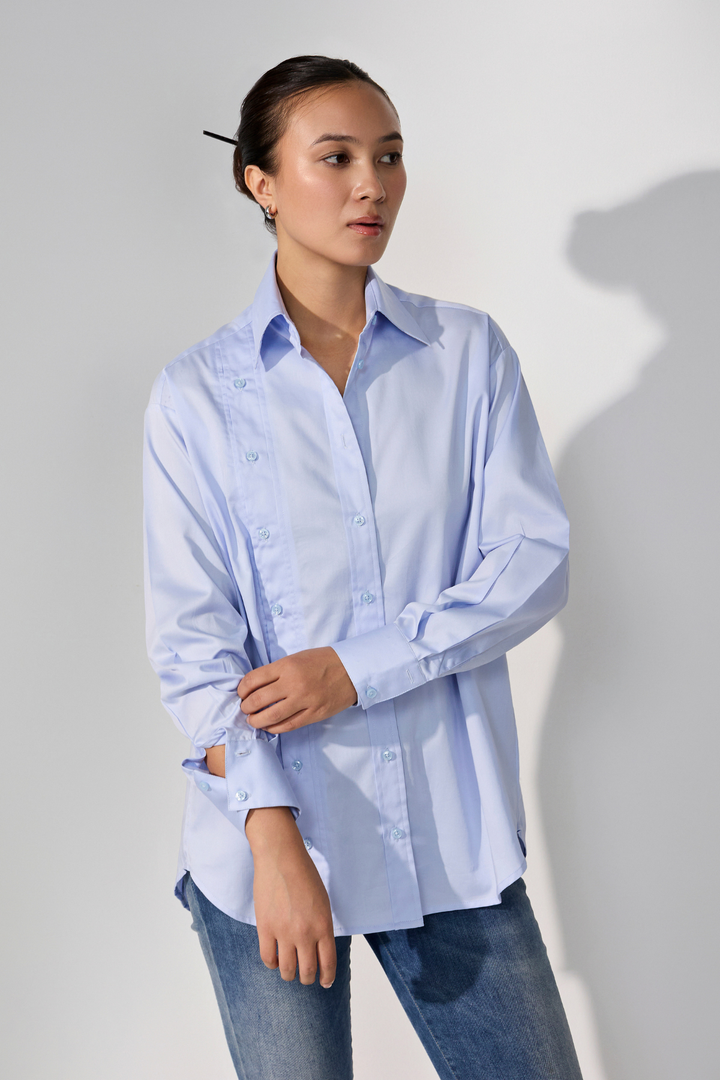 LINEAR BLUE SHIRT