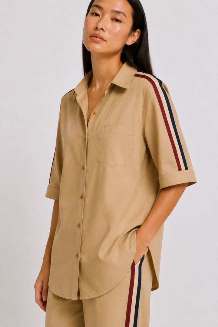 Sand Ribbon Pant Set