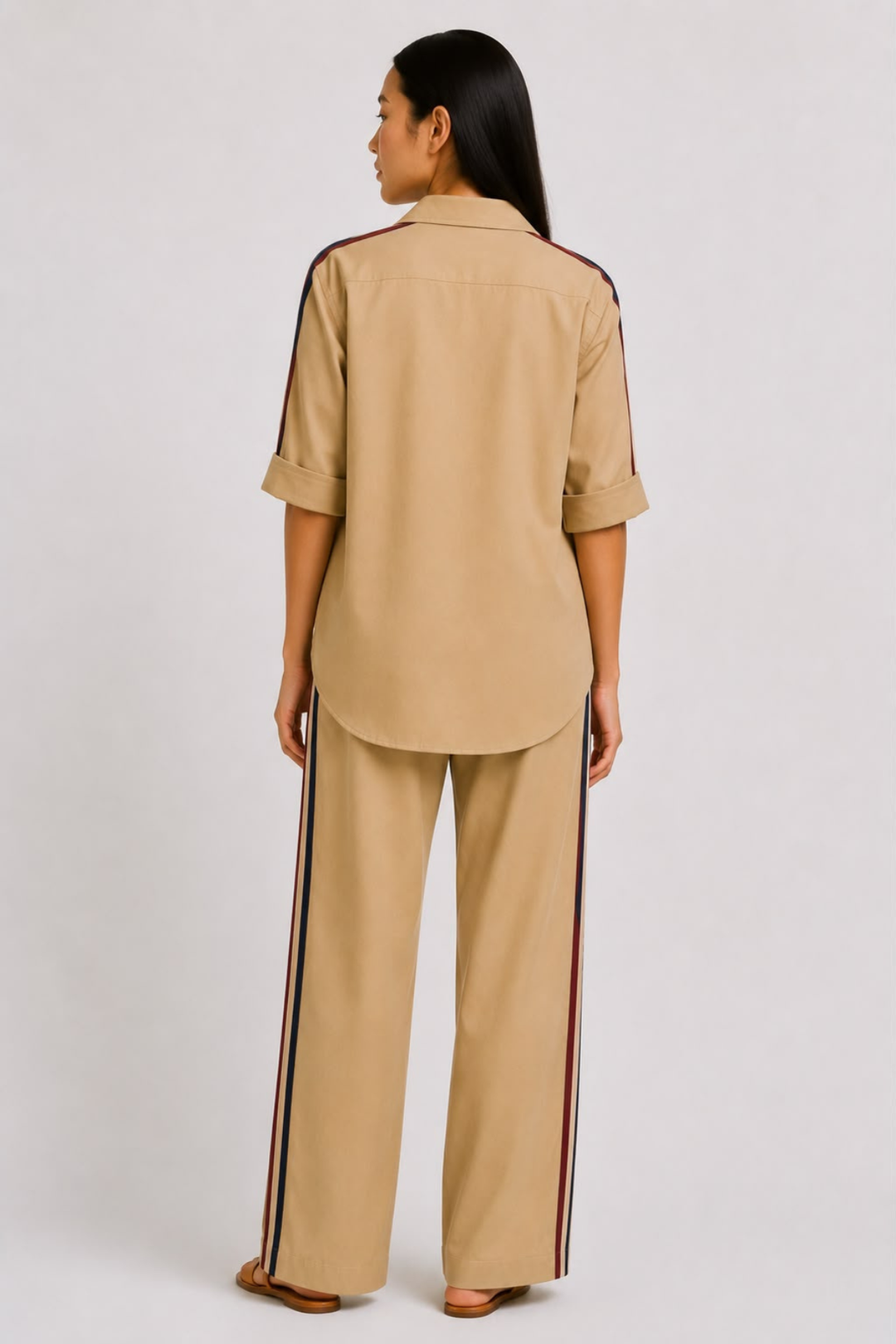 Sand Ribbon Pant Set