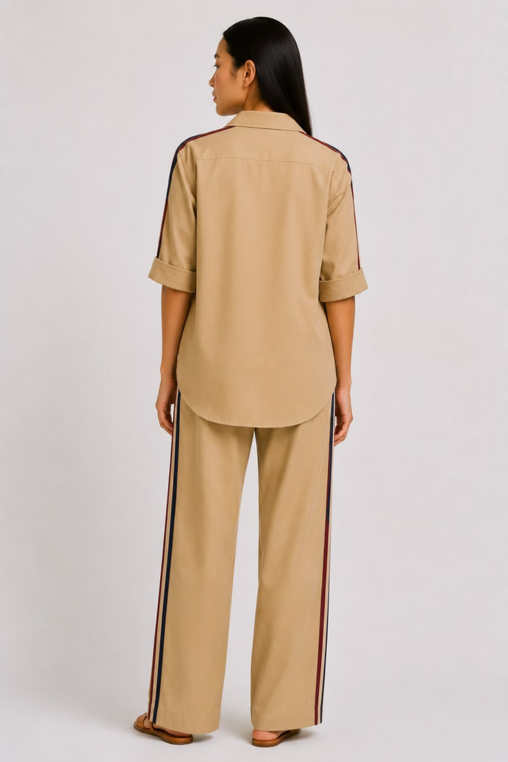 Sand Ribbon Pant Set