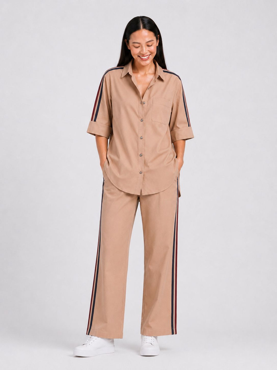 Sand Ribbon Pant Set