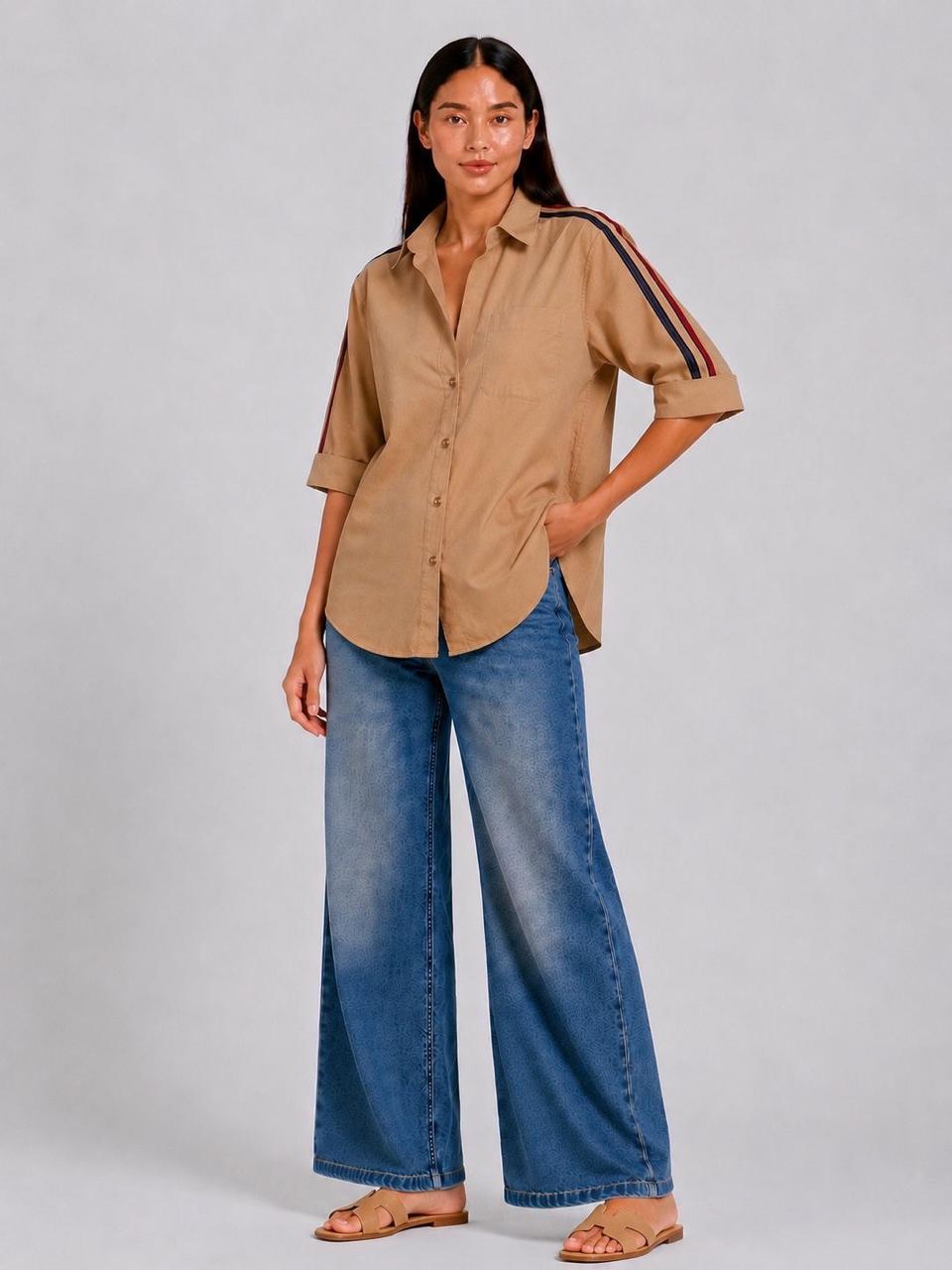 Sand Ribbon Shirt