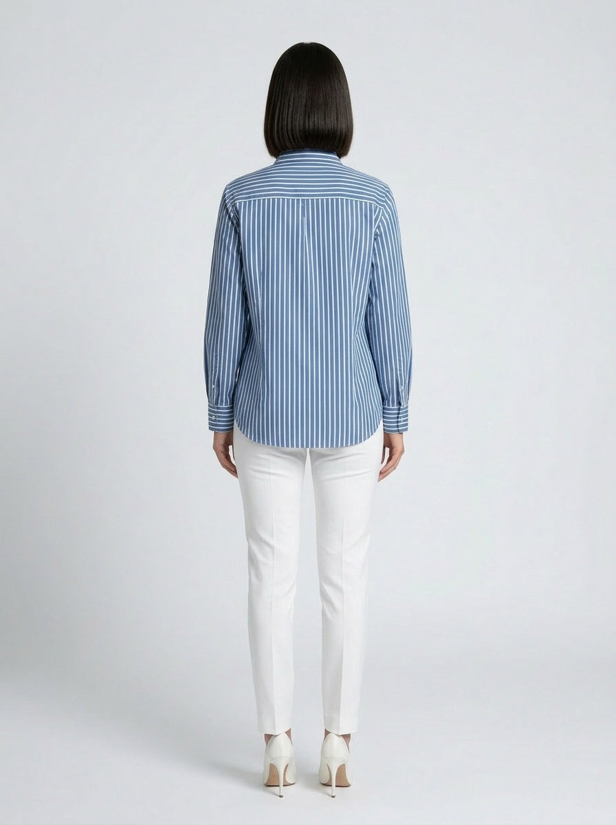 Blue Stripe 'LOVE IN THE SUN' Shirt