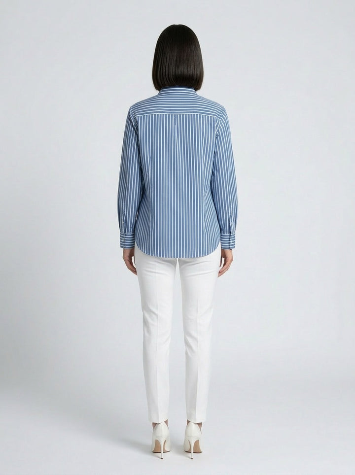 Blue Stripe 'LOVE IN THE SUN' Shirt