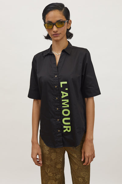 Black Neon L'Amour Shirt