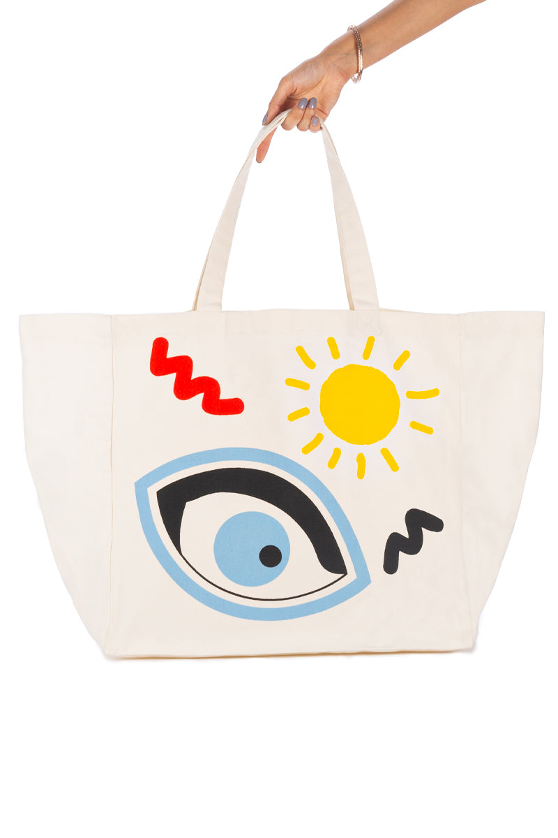Evil Eye Tote Bag