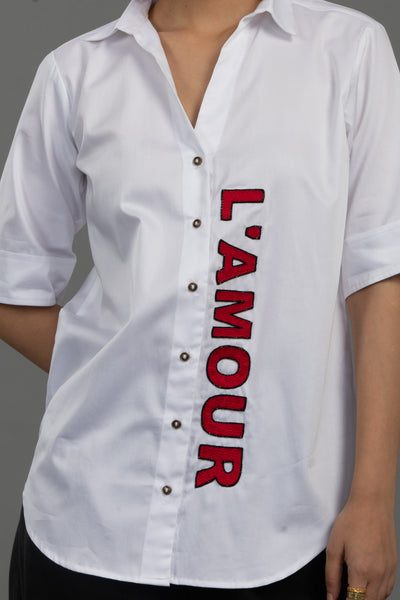 The L'AMOUR White Shirt